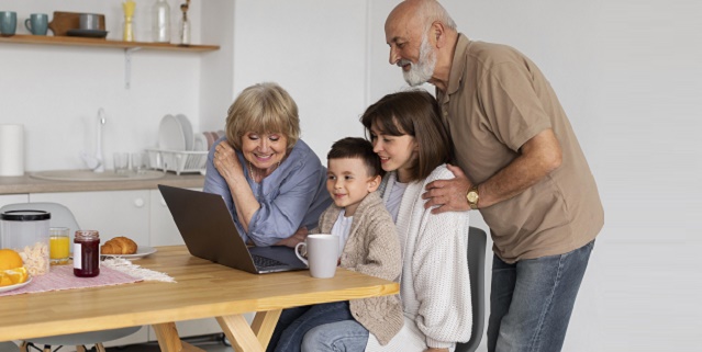 El papel de los abuelos en las familias de hoy